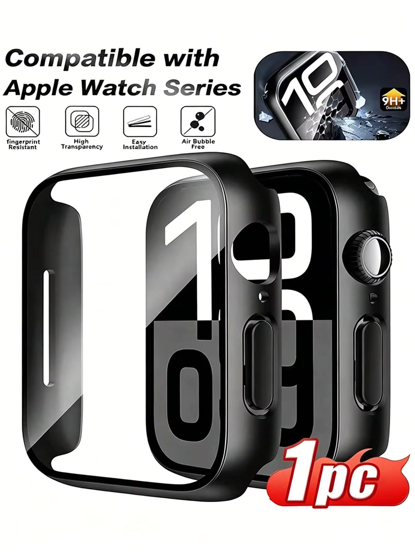 Shockproof PC Protective Case for Apple Watch