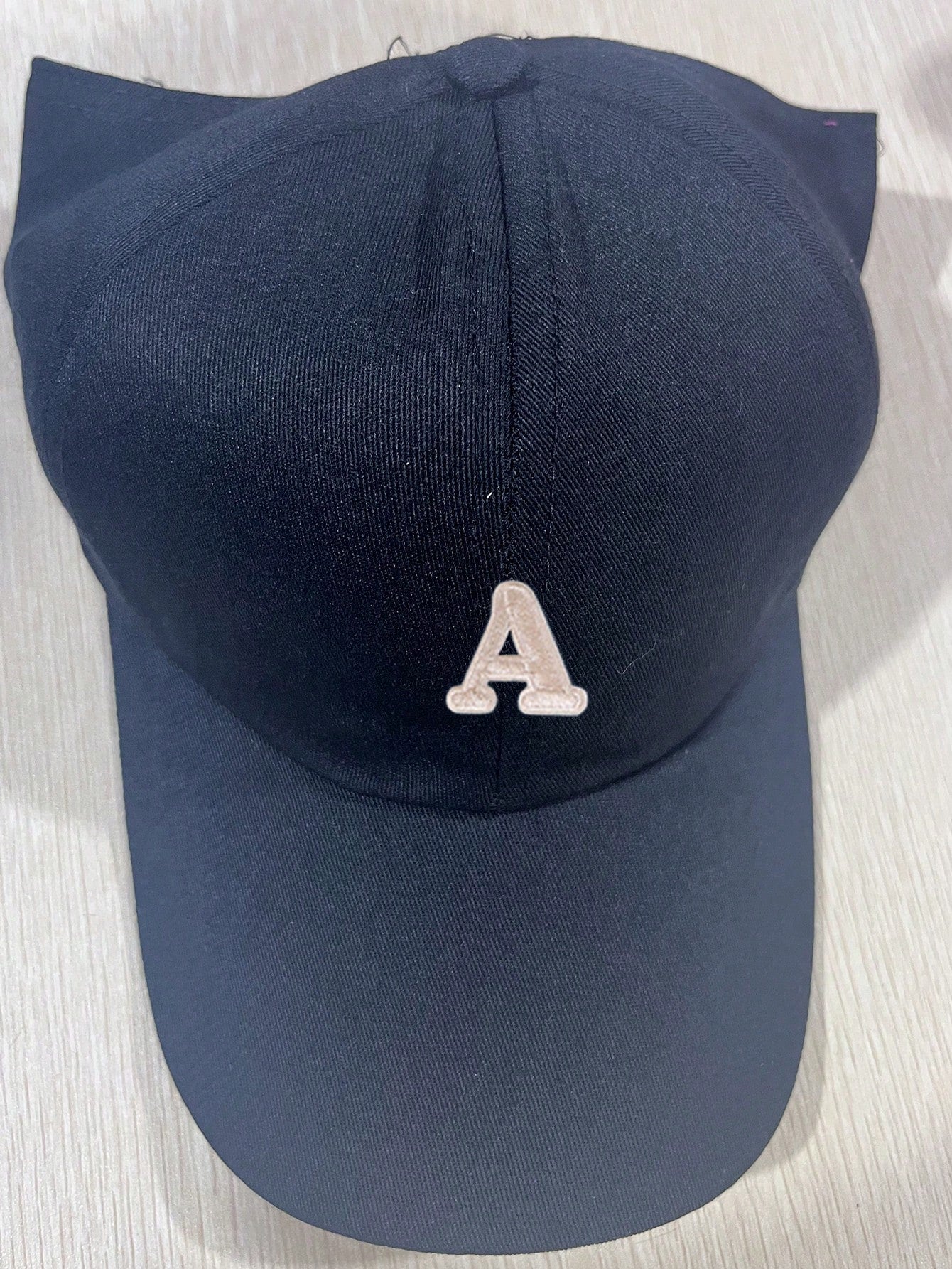 Women's Casual Letter Embroidered Ponytail Baseball Cap