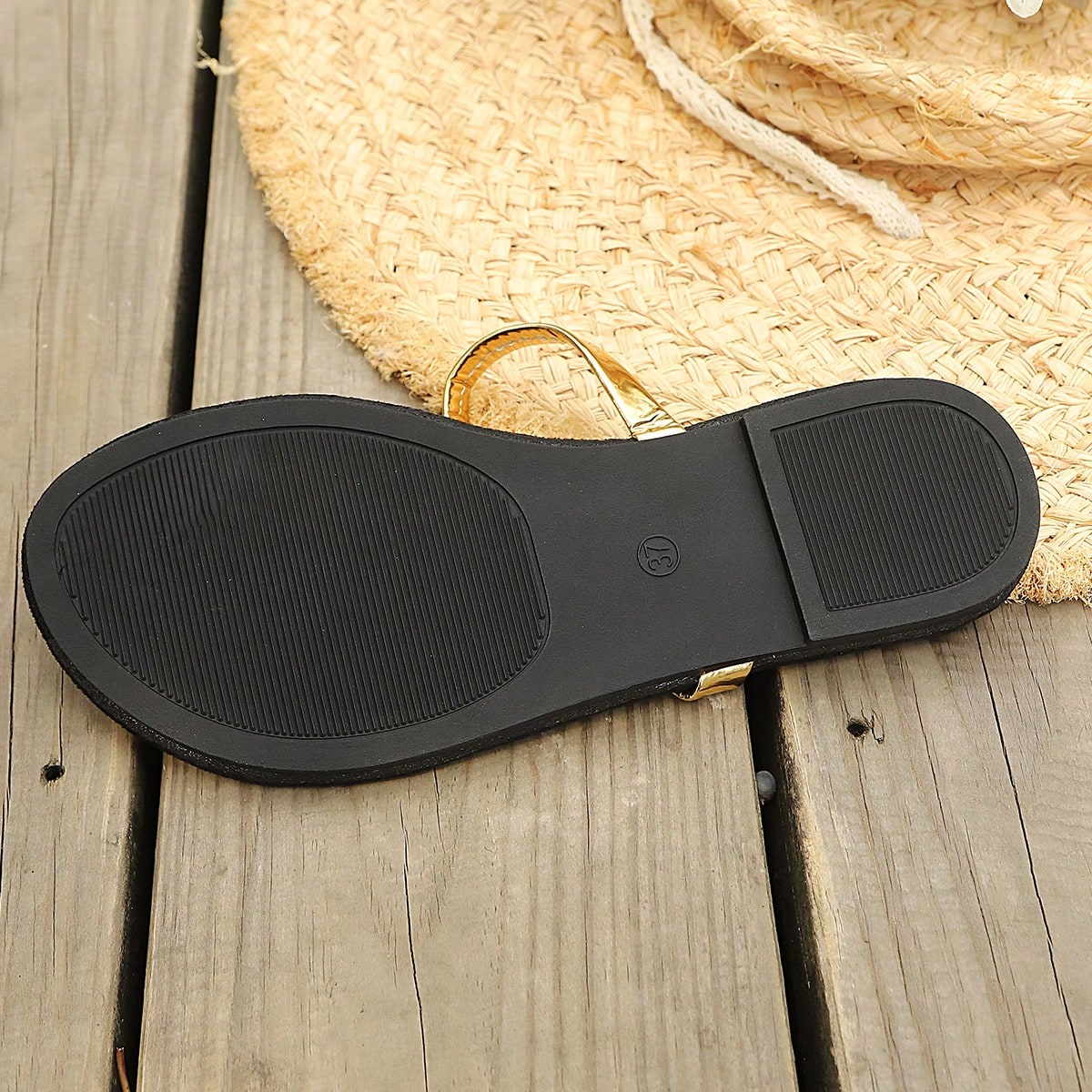 Women's Leopard Head Thong Sandals Summer Beach Flat Slip-On Shoes