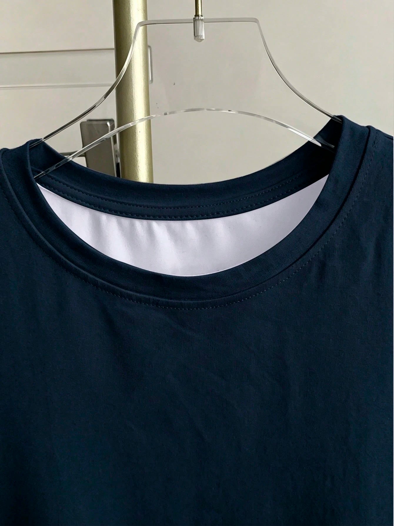 Women's Color Block Striped Round Neck Short Sleeve T-Shirt
