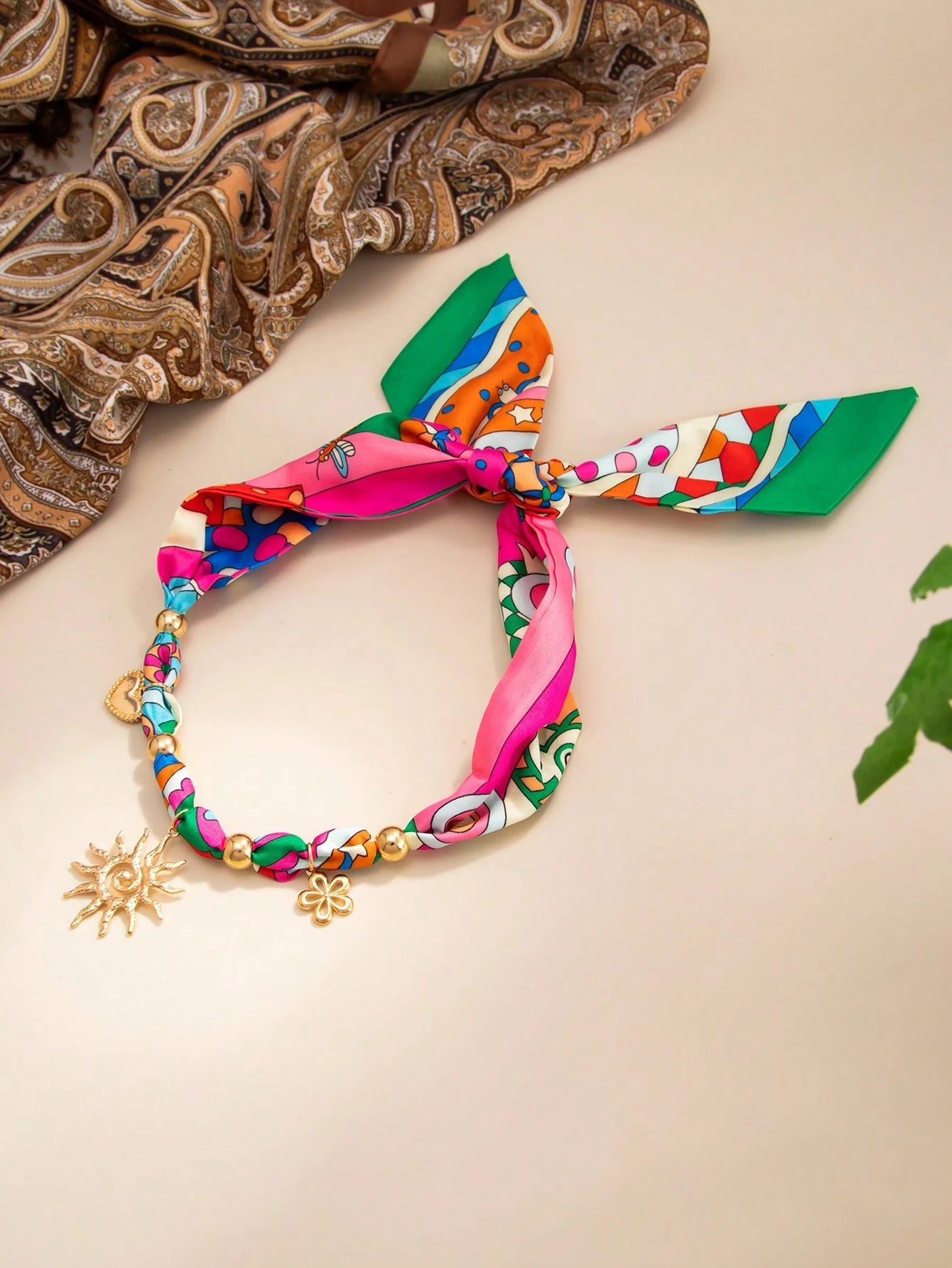 Women's Bohemian Scarf Collarbone Choker Necklace