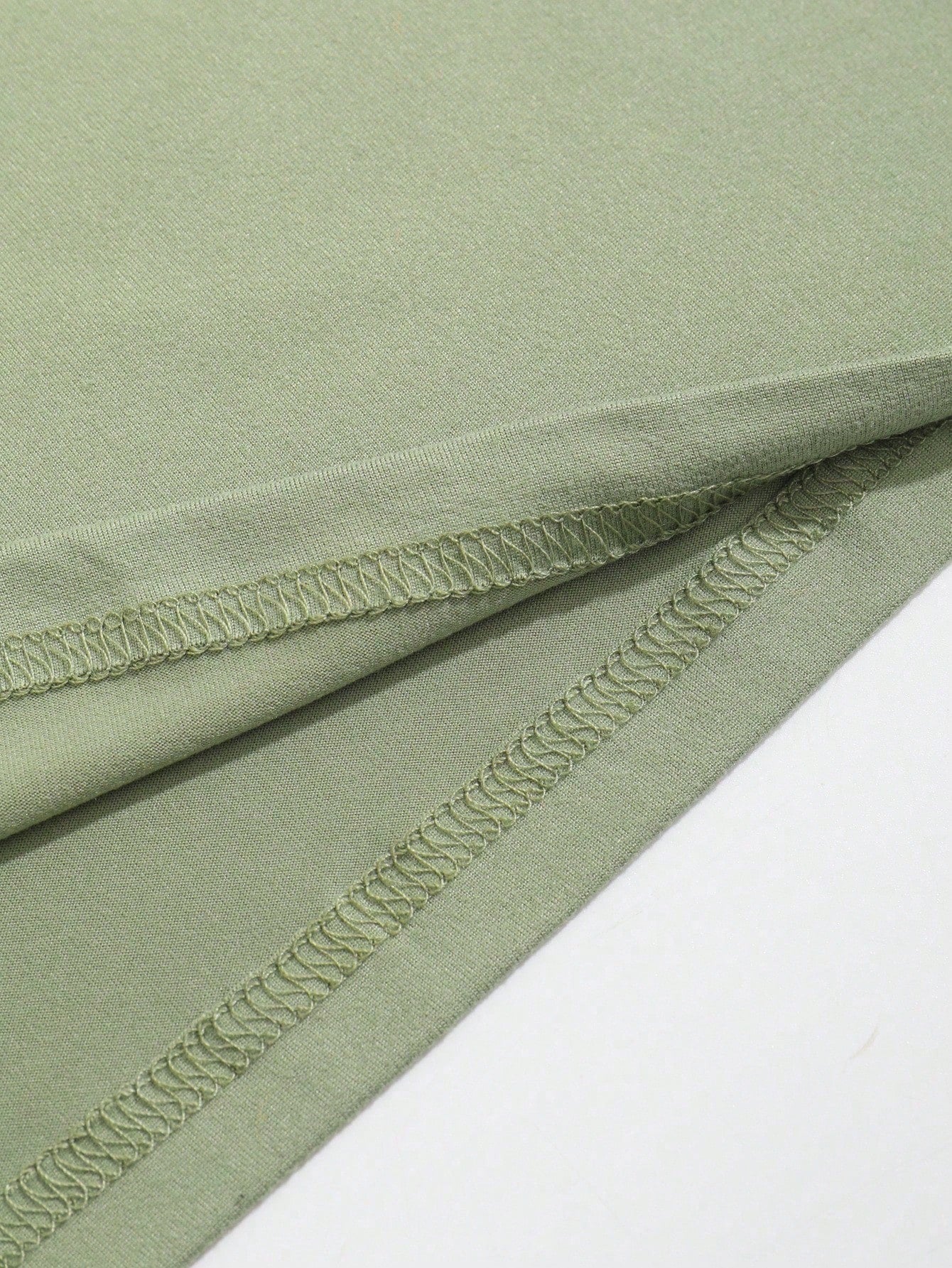 Men's Classic Solid Color Henley Collar Short Sleeve T-Shirt Olive Green