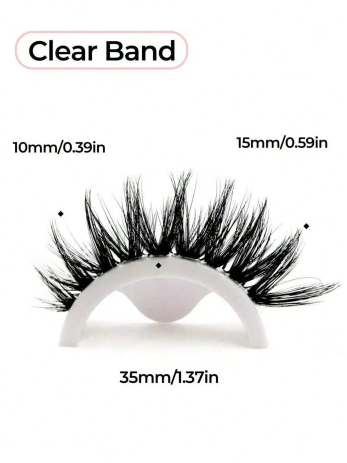 Women's 7 Pairs 3D Faux Mink Cat Eye False Eyelashes Set