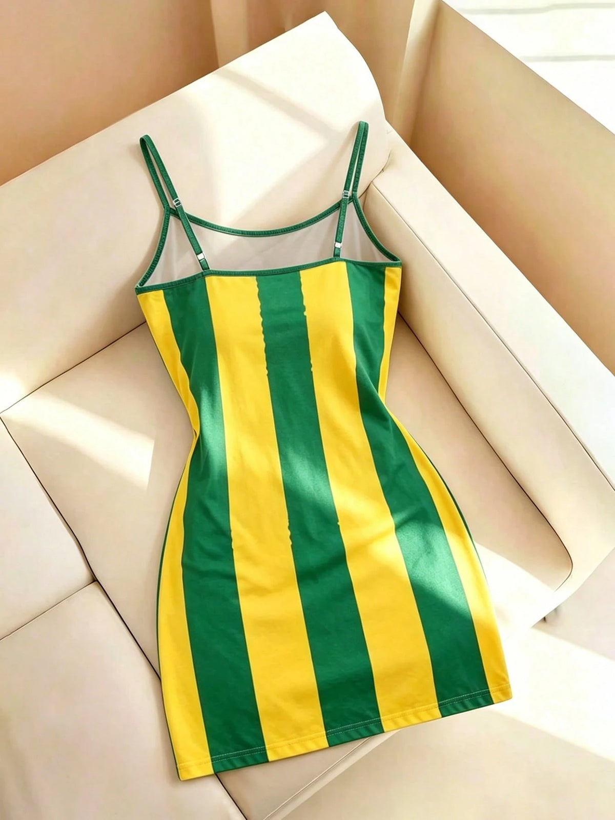 Women's Brazilian Style Sports Graphic Cami Mini Dress