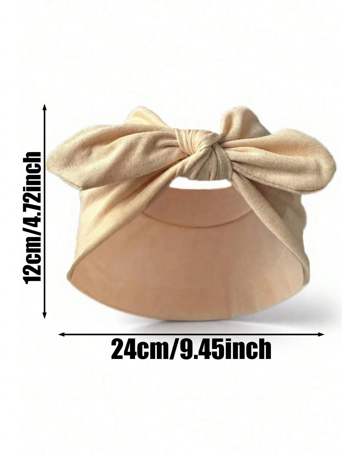 Women's Elastic Knotted Bow Rabbit Ear Headband Set