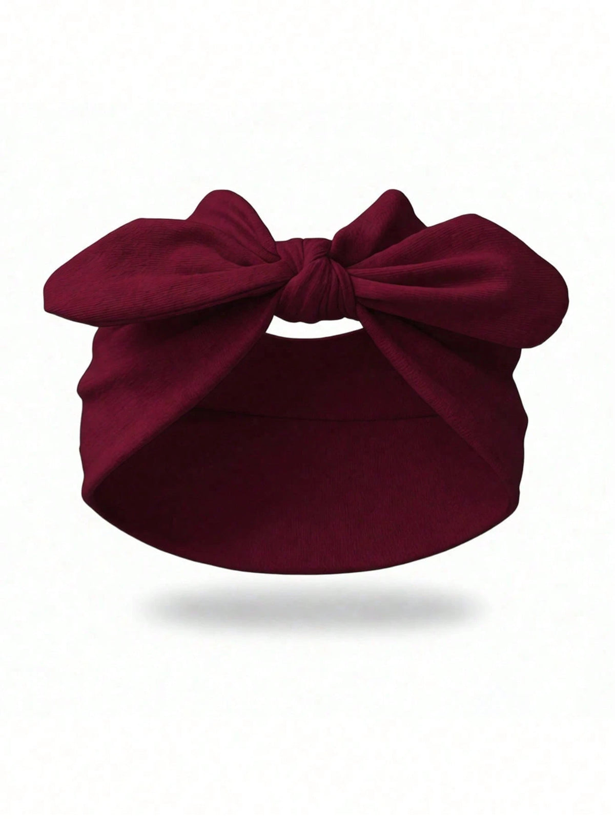 Women's Elastic Knotted Bow Rabbit Ear Headband Set