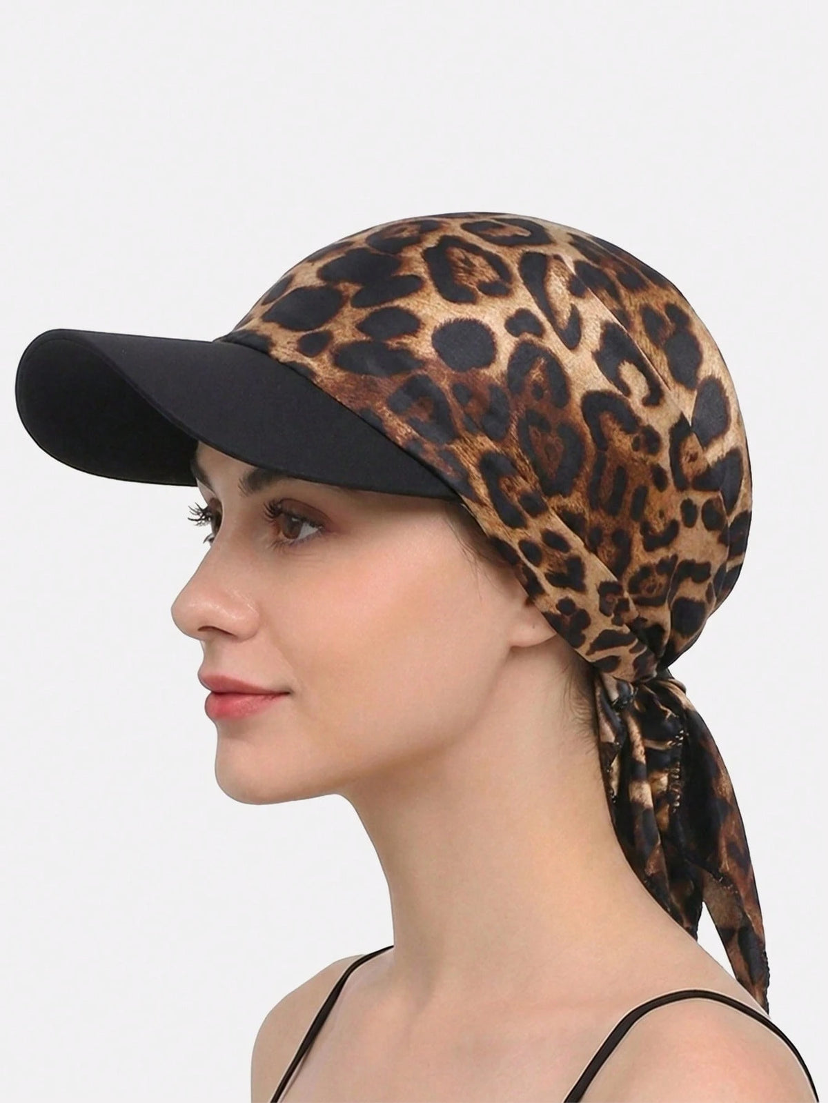 Women's Paisley Floral Bow Tie Baseball Cap