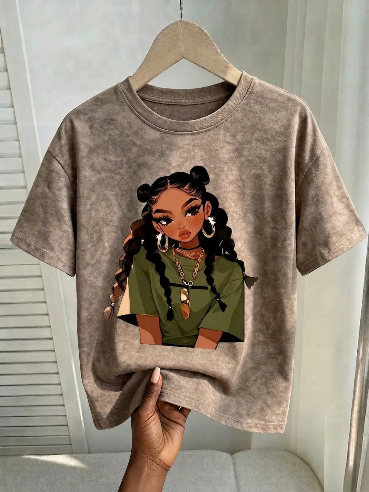 Women's Vintage Graphic Short Sleeve T-Shirt