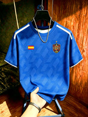 Men's Colorblock Crew Neck Short Sleeve Casual Sports T-Shirt