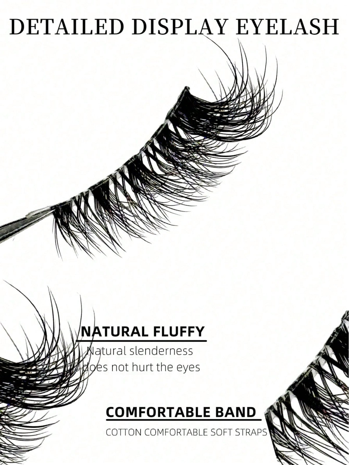 Women's 7 Pairs Cat Eye Half False Eyelash Set