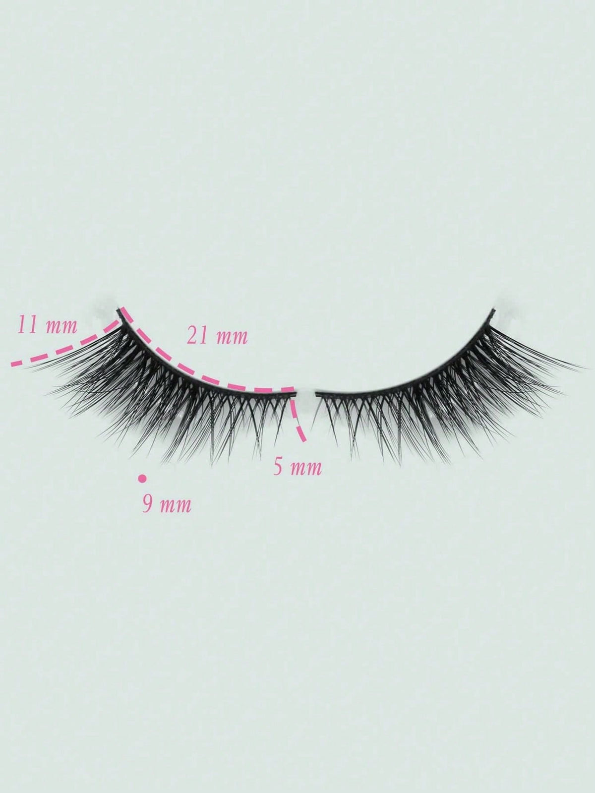 Women's 10 Pairs Natural Crisscross Cat Eye False Eyelashes Set