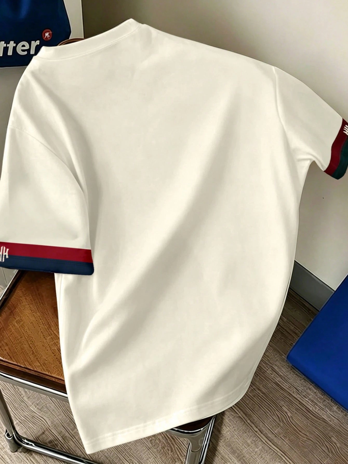 Men's Casual Colorblock Patchwork Short Sleeve T-Shirt