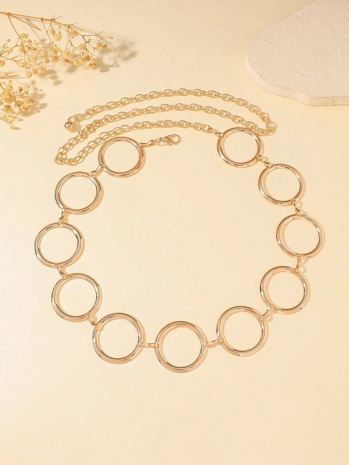Women's Vintage Bohemian Textured Waist & Pants Chain Belt