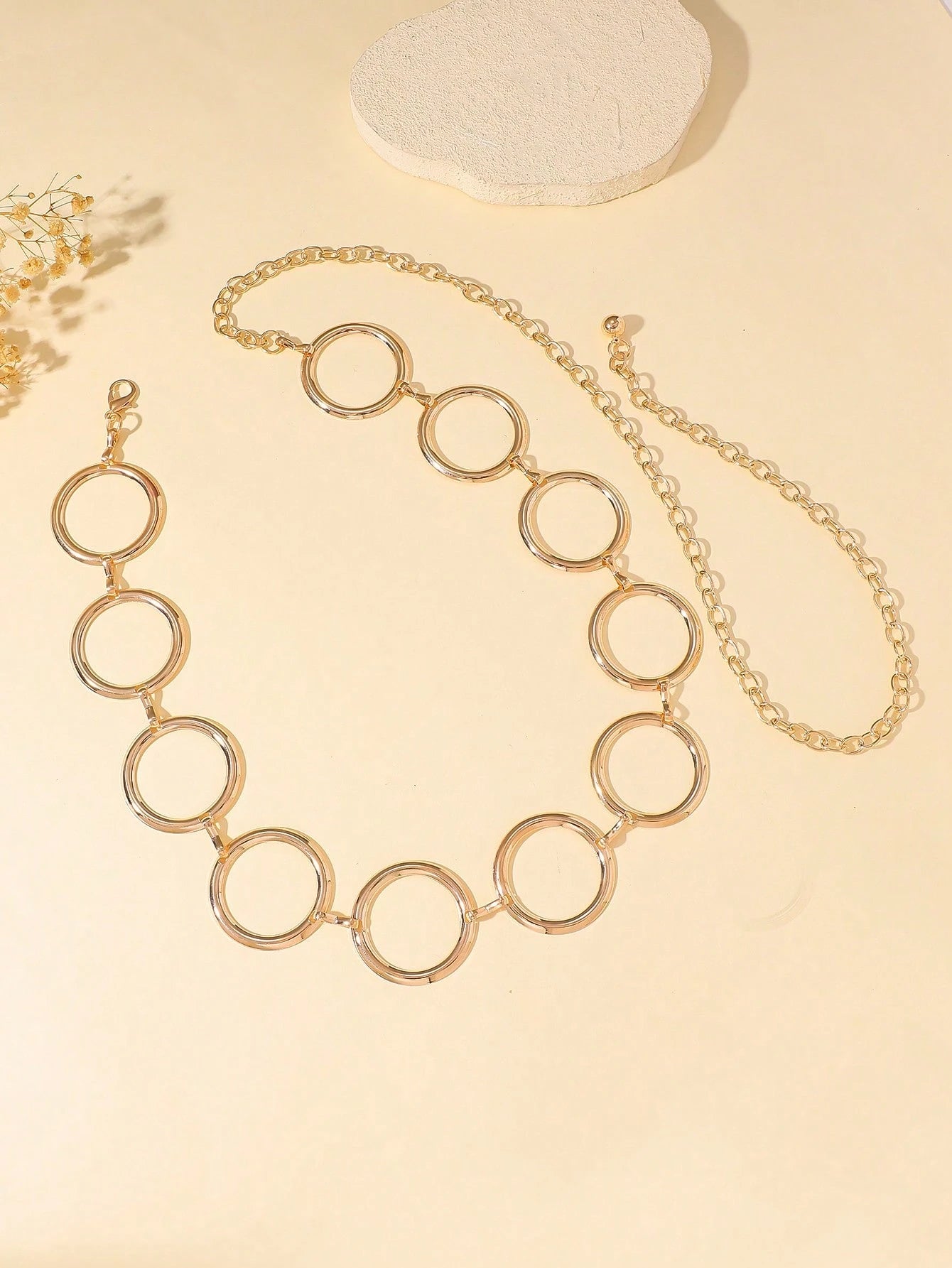 Women's Vintage Bohemian Textured Waist & Pants Chain Belt