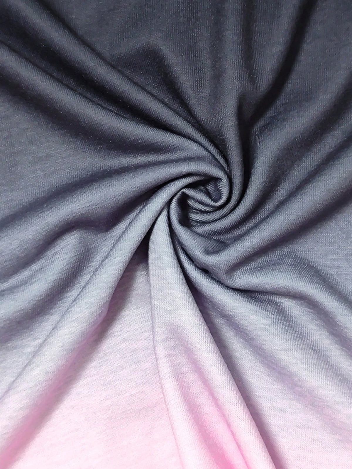 Women's Ombre V-Neck Long Sleeve Casual T-Shirt
