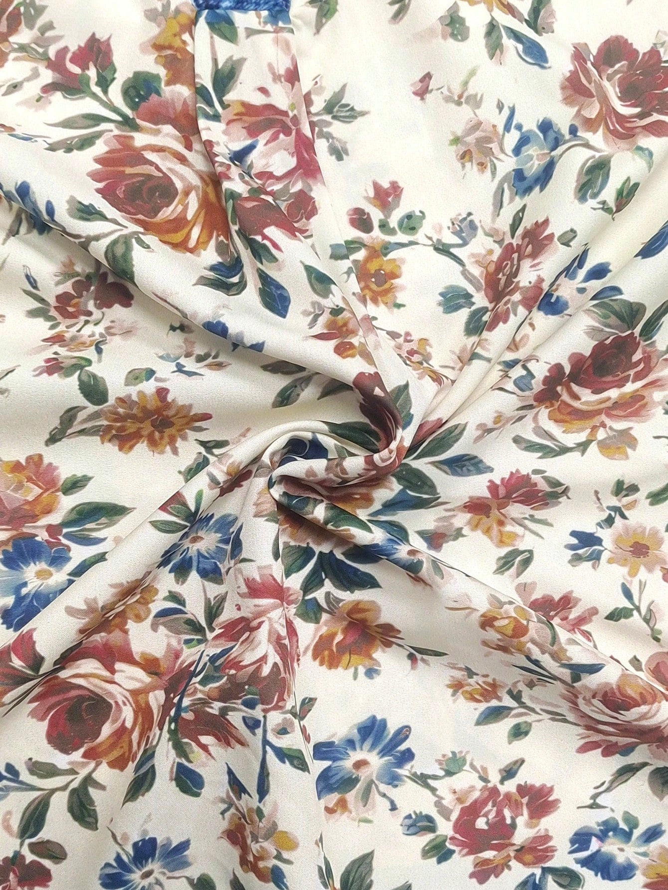 Women's Bohemian Floral V-Neck Sleeveless Blouse