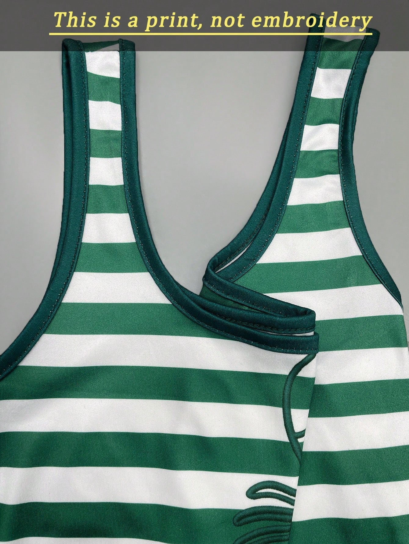 Women's Shrimp Print Fitted Tank Top Multicolor