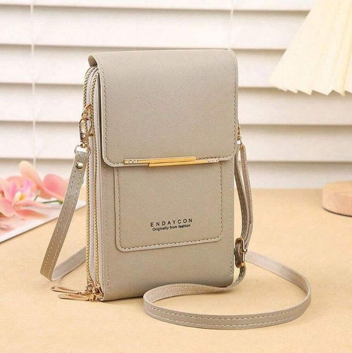 Shein Women's Touch Screen Phone Bag Mini Crossbody Multifunctional Fashion Wallet with Card Slots -.