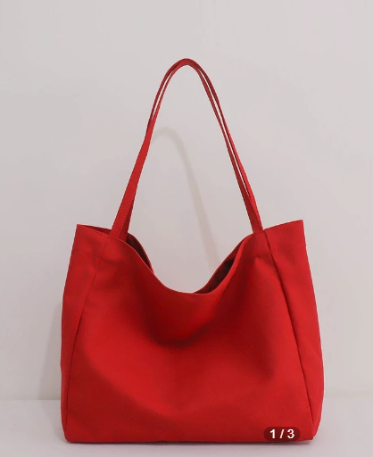 Shein Minimalist Large Capacity Tote Bag */