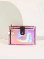 Shein 1pc Mini Handbag Enamel Keychain Sparkling Rhinestone Bag Charm -.