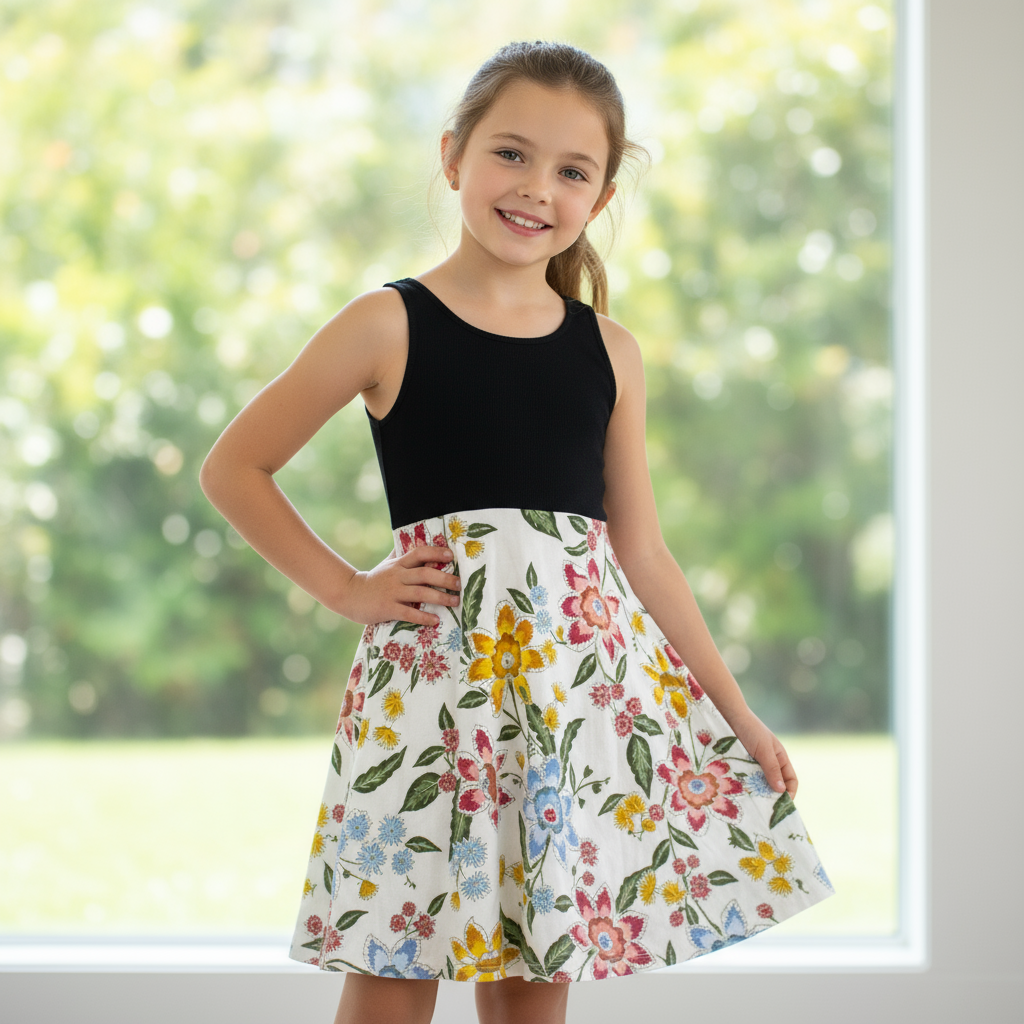 Old Navy Floral Dress For Kids, 10-12T
