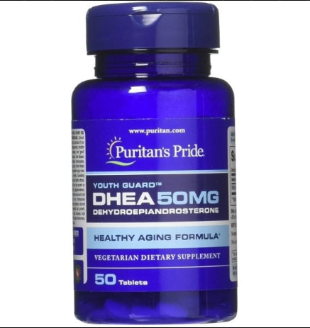 201 Puritan's Pride DHEA 50 mg, 50 Tabs