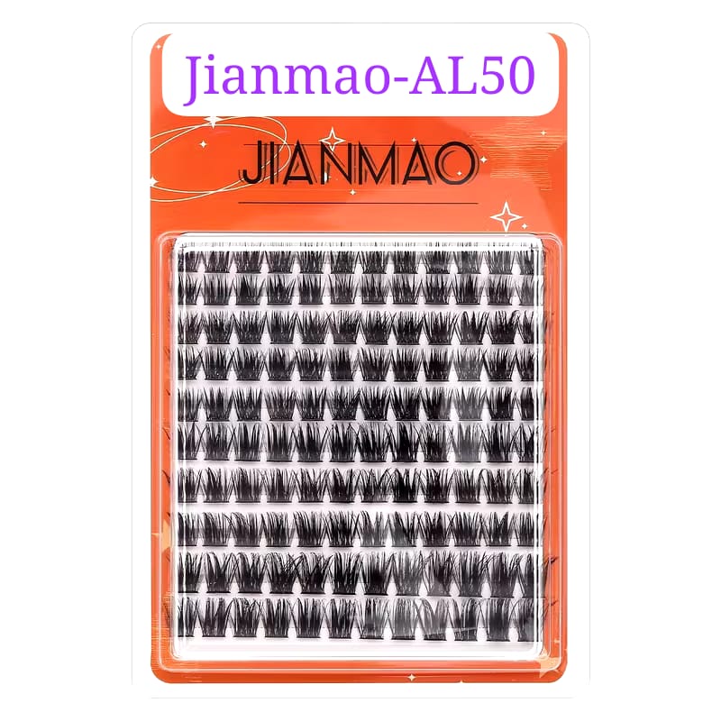 Shein 120 Clusters JIANMAO False Eyelashes, 10-16mm C Curl, Code: Jianmao-AL50 +
