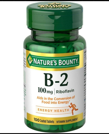 212 Nature's Bounty, Vitamin B-2, 100 mg, 100 Tablets