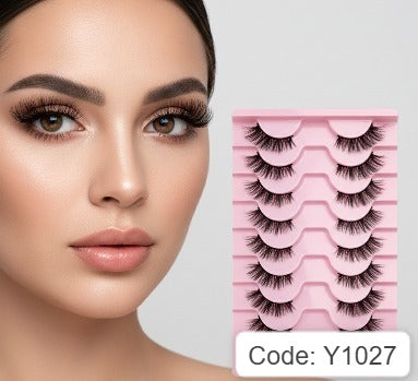 Shein 10-Pairs "Iconic Spike" 3D Wispy Lash Palette, Code: Y1027 +