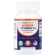 Vitamin D3, 1,250 mcg (50,000 IU)