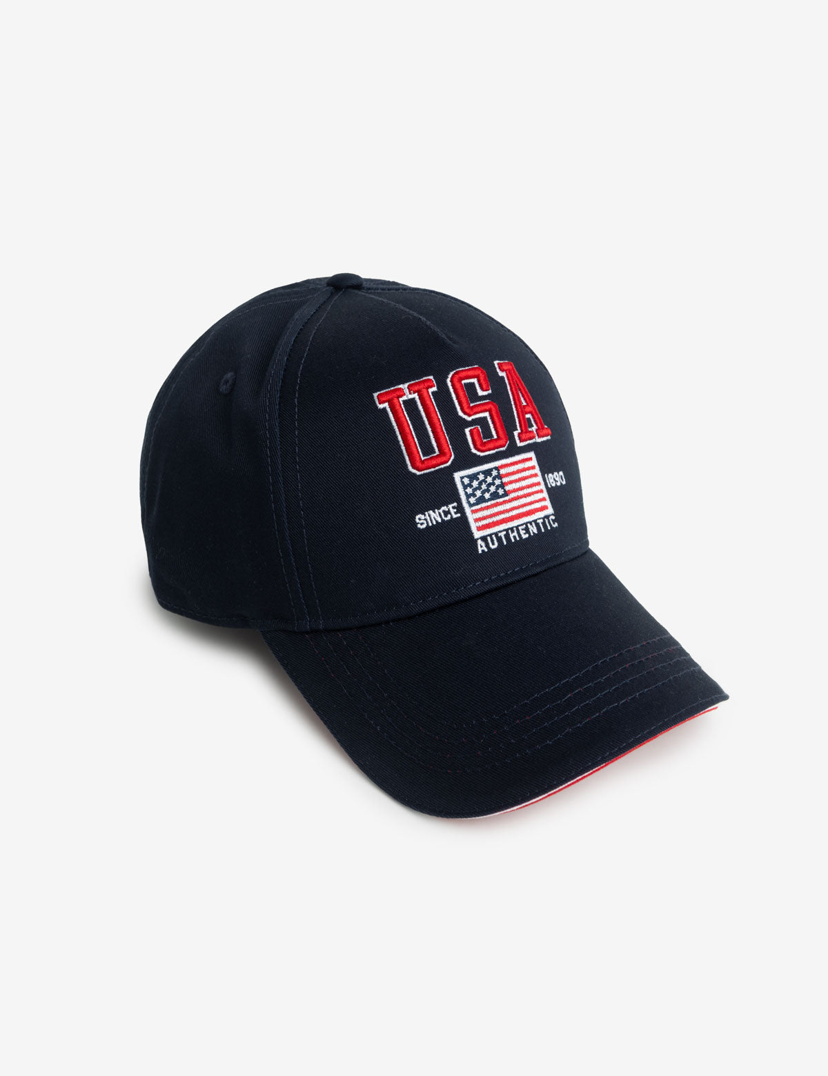 Men's U.S. Polo Assn. USA Embroidered Flag Hat