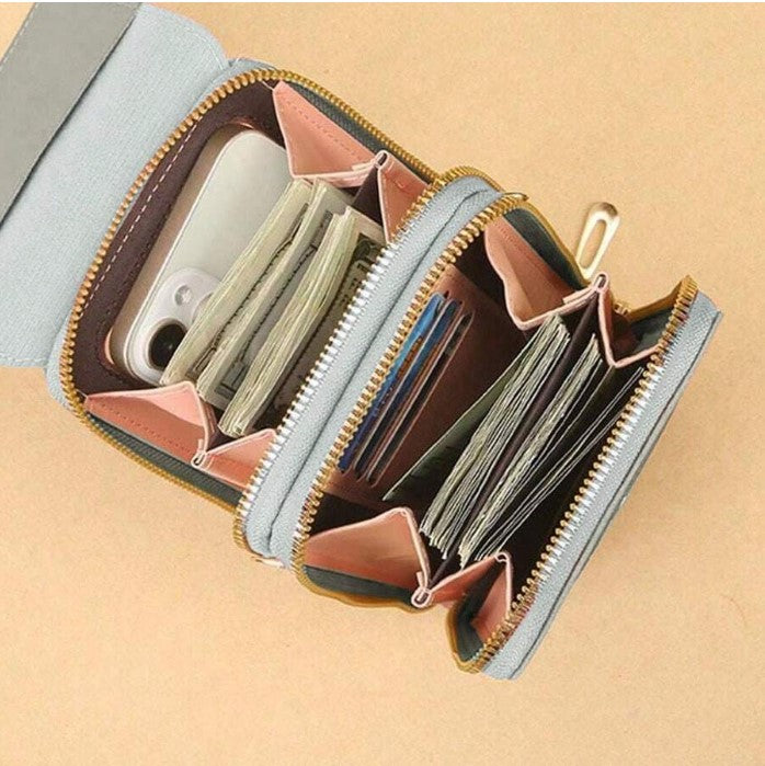 Shein Women's Touch Screen Phone Bag Mini Crossbody Multifunctional Fashion Wallet with Card Slots -.