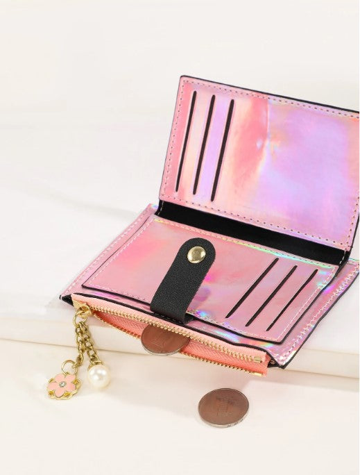 Shein 1pc Mini Handbag Enamel Keychain Sparkling Rhinestone Bag Charm -.
