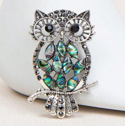 Shein Owl Brooch Niche Fashion Luxury Lapel Pin>
