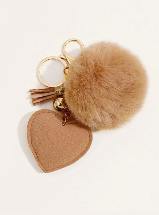 Shein Fashion 1pc Lipstick, Sunglasses & Lips Multi-Charm Keychain Elegant Bag Accessory >