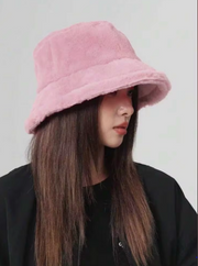 Shein Warm Fluffy Bucket Hat Halloween Winter -.