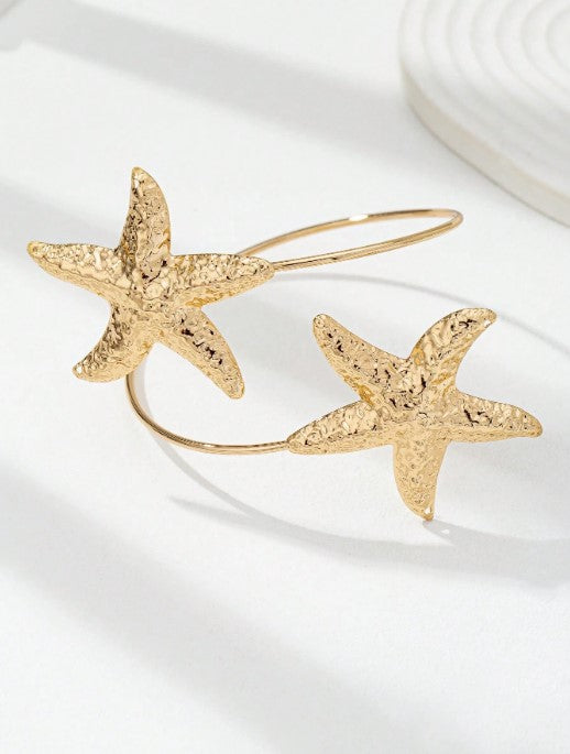 Shein 1pc Starfish Armband Women Summer Jewelry Beach Style Armband Bracelet>