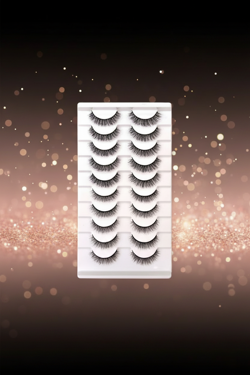 Shein Homaylash 10pairs Full false lashes Volumized 9-11mm, L91-13 +