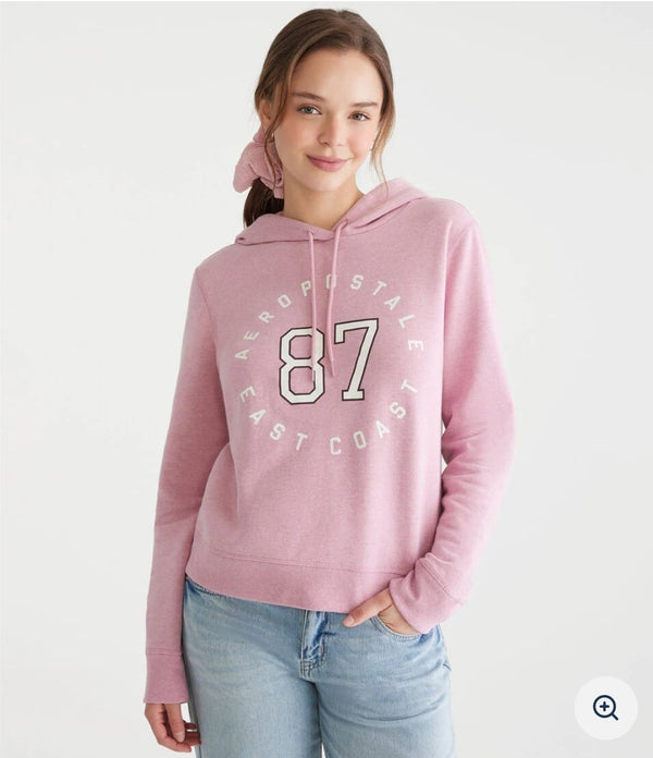 Aeropostale 87 Circle Pullover Hoodie, XL +