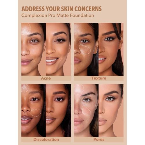 Sheglam Complexion Pro Long Lasting Breathable Matte Foundation, Sand -.