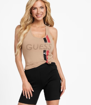 Guess Eco Racer Logo Tank, L*/