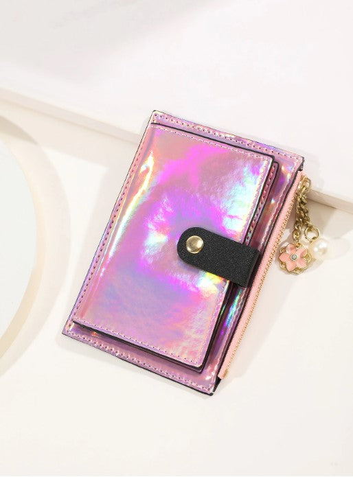 Shein 1pc Mini Handbag Enamel Keychain Sparkling Rhinestone Bag Charm -.