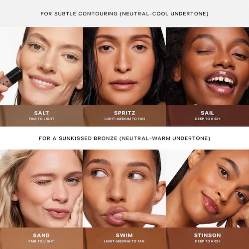 Women's Saie Dew Bronze Soft-Focus Sculpting Liquid Bronzer