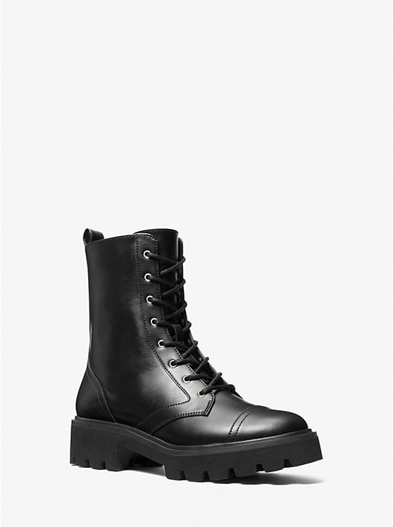 Michael Kors Weiss Combat Boot, Size: 7 +
