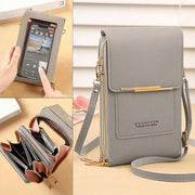 Shein Women's Touch Screen Phone Bag Mini Crossbody Multifunctional Fashion Wallet with Card Slots -.