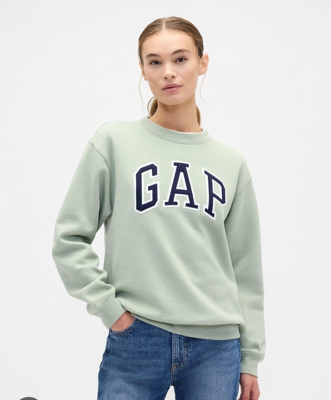 Gap Logo Sweatshirt for Women, L +