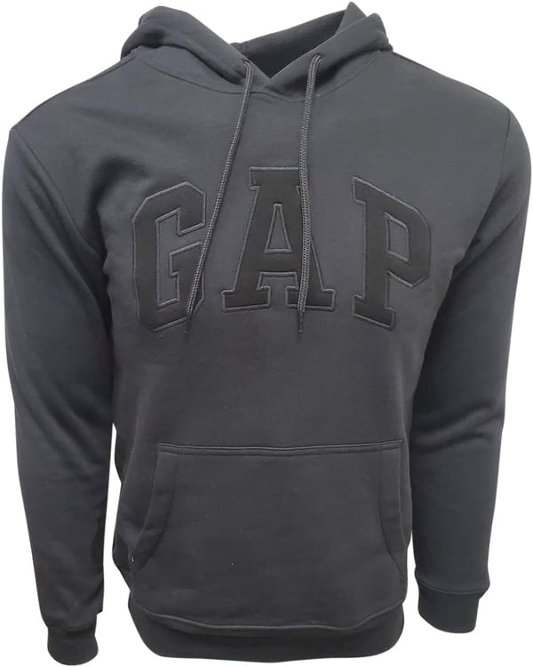 Gap Factory Men's Fleece Arch Logo Pullover Hoodie, XXL +