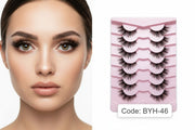 Shein Natural, Wispy, Cat-eye Effect for Eyelashes, Code: BYH46 +