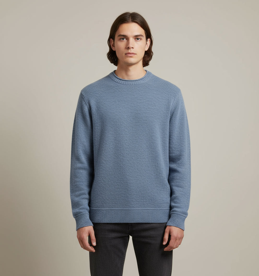 Hol. Men's Crew Neck Pullover, XXL +