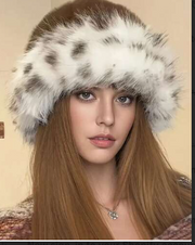 Shein Thick & Fluffy Mongolian Style Warm Hat With Ear Protection -.